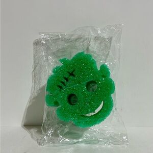 Halloween Frankenstein Non-Scratch Dish Sponge Green Daddy NEW Sealed